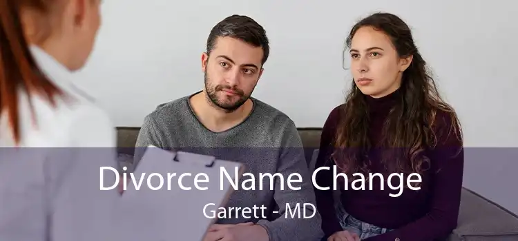  Divorce Name Change Garrett - MD