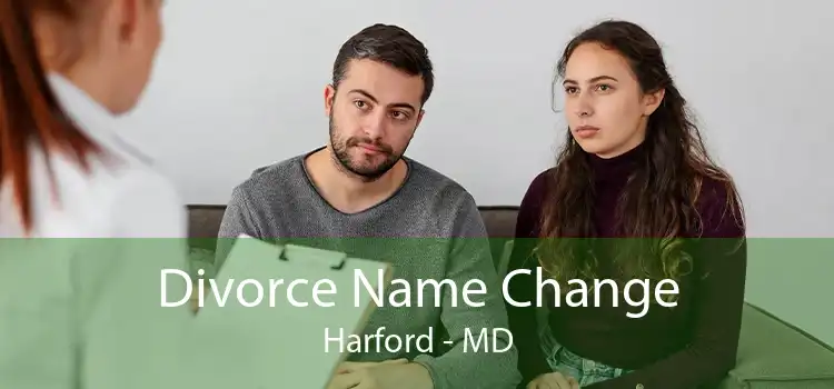  Divorce Name Change Harford - MD